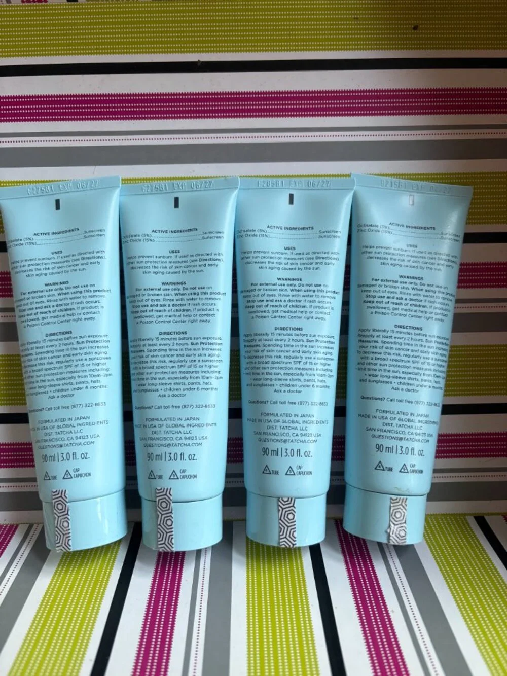 Tatcha-Silken pore perfecting broad spectrum SPF35- Lot of 4!